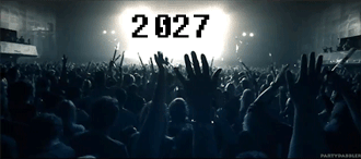Gif animé bonne année 2027